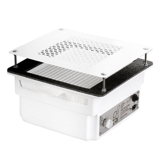 Grille inox 112 blanc pour aspirateur encastrable Teri