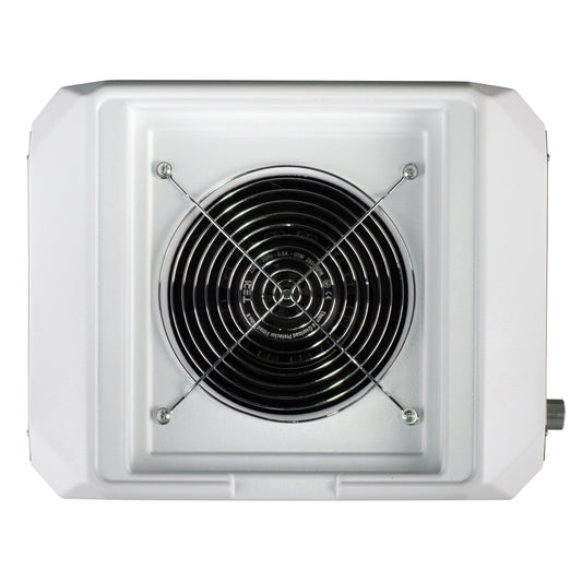Aspirateur à ongles portable Teri Diamond blanc grille argent
