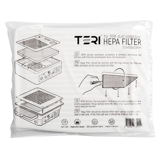 Filtre HEPA universel pour aspirateurs Teri