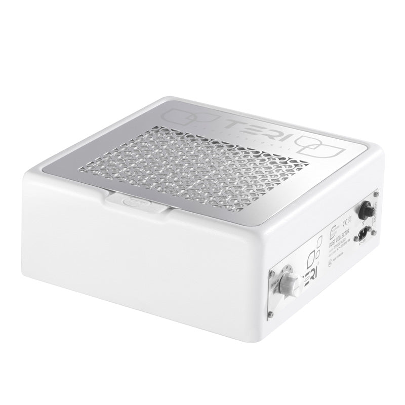 Aspirateur ongles portable Teri 800M Blanc Grille Argent