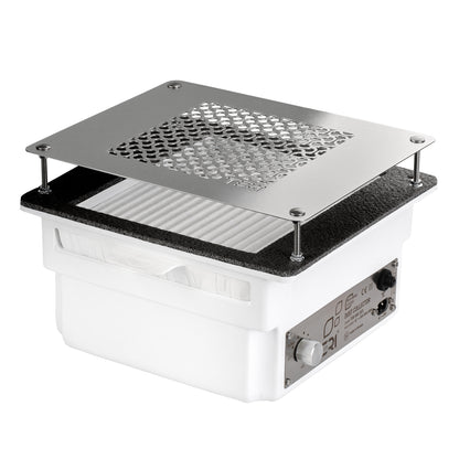 Aspirateur à ongles encastré Teri 800 blanc grille argent – vue 2