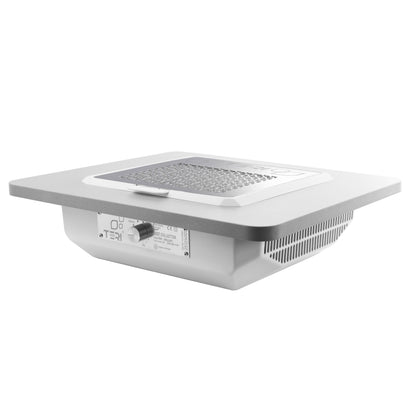 Aspirateur à ongles encastré Teri Brilliant blanc grille argent