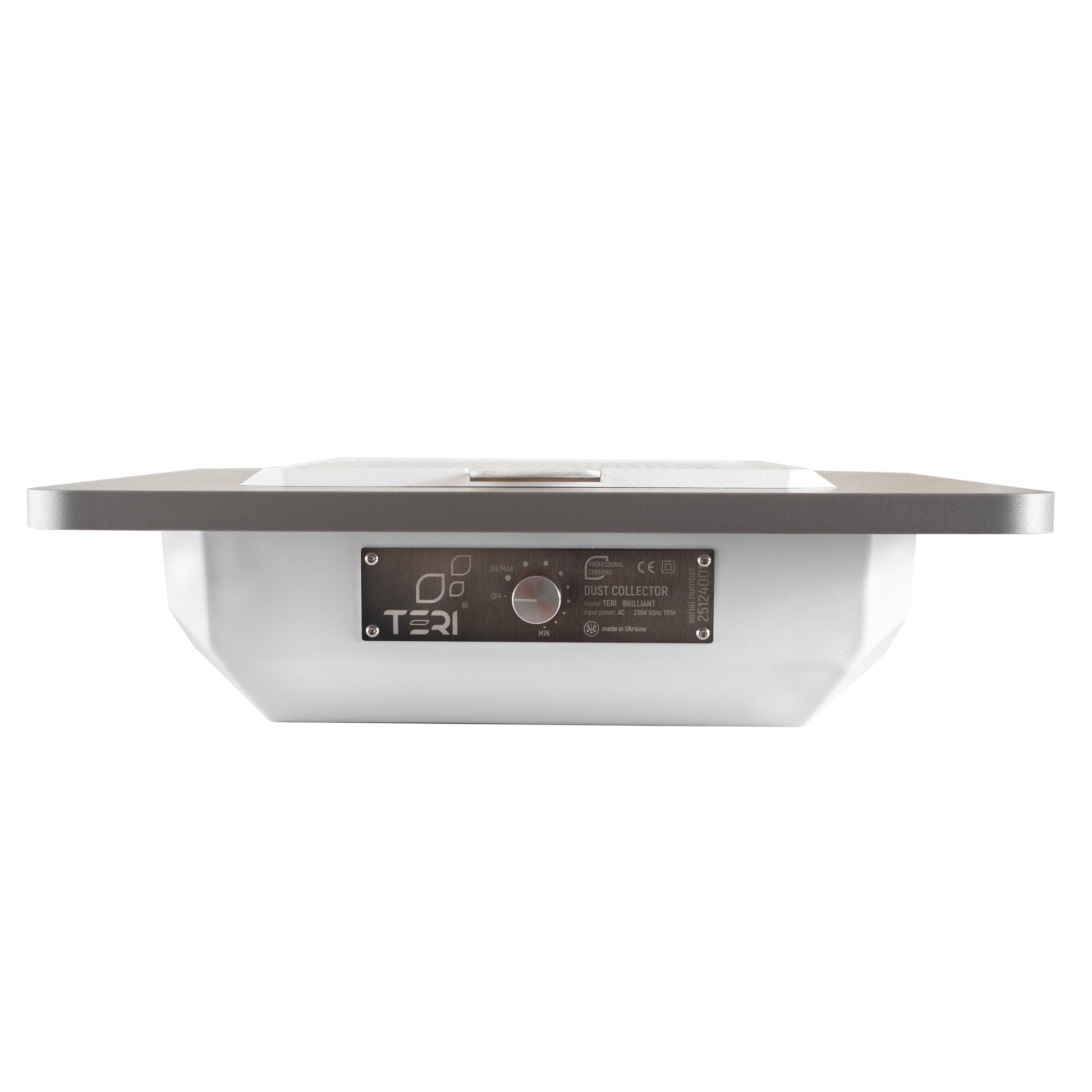Aspirateur à ongles encastré Teri Brilliant blanc grille blanche – vue 2