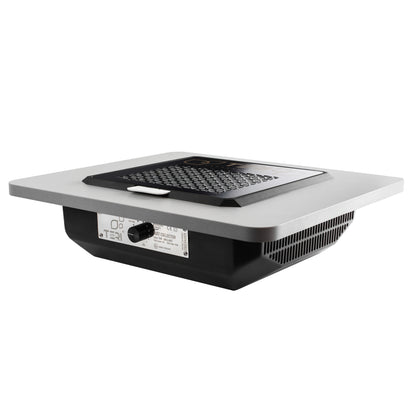 Aspirateur à ongles encastré Teri Brilliant noir grille noire