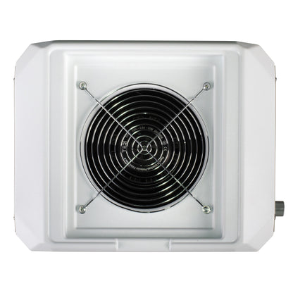 Aspirateur à ongles portable Teri Diamond blanc grille argent