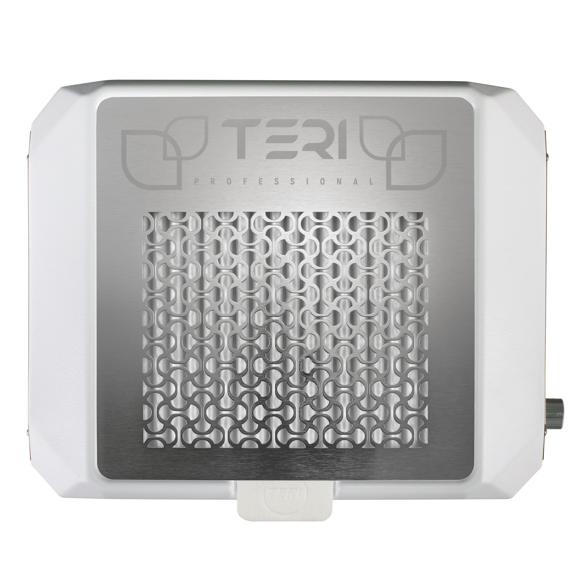 Aspirateur à ongles portable Teri Diamond blanc grille argent – vue 2