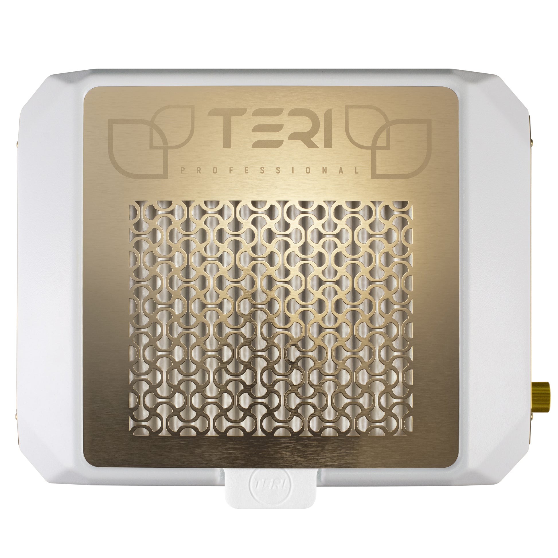Aspirateur à ongles portable Teri Diamond blanc grille or