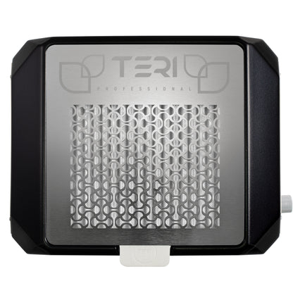 Aspirateur à ongles portable Teri Diamond noir grille argent – vue 2