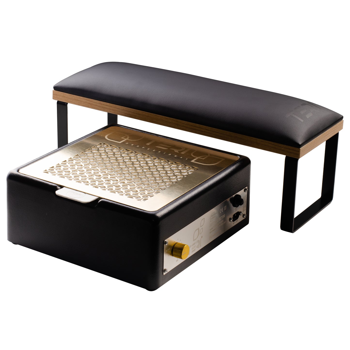 Repose-mains manucure Loft L noir bois