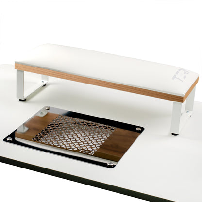 Repose-mains manucure Loft S blanc bois