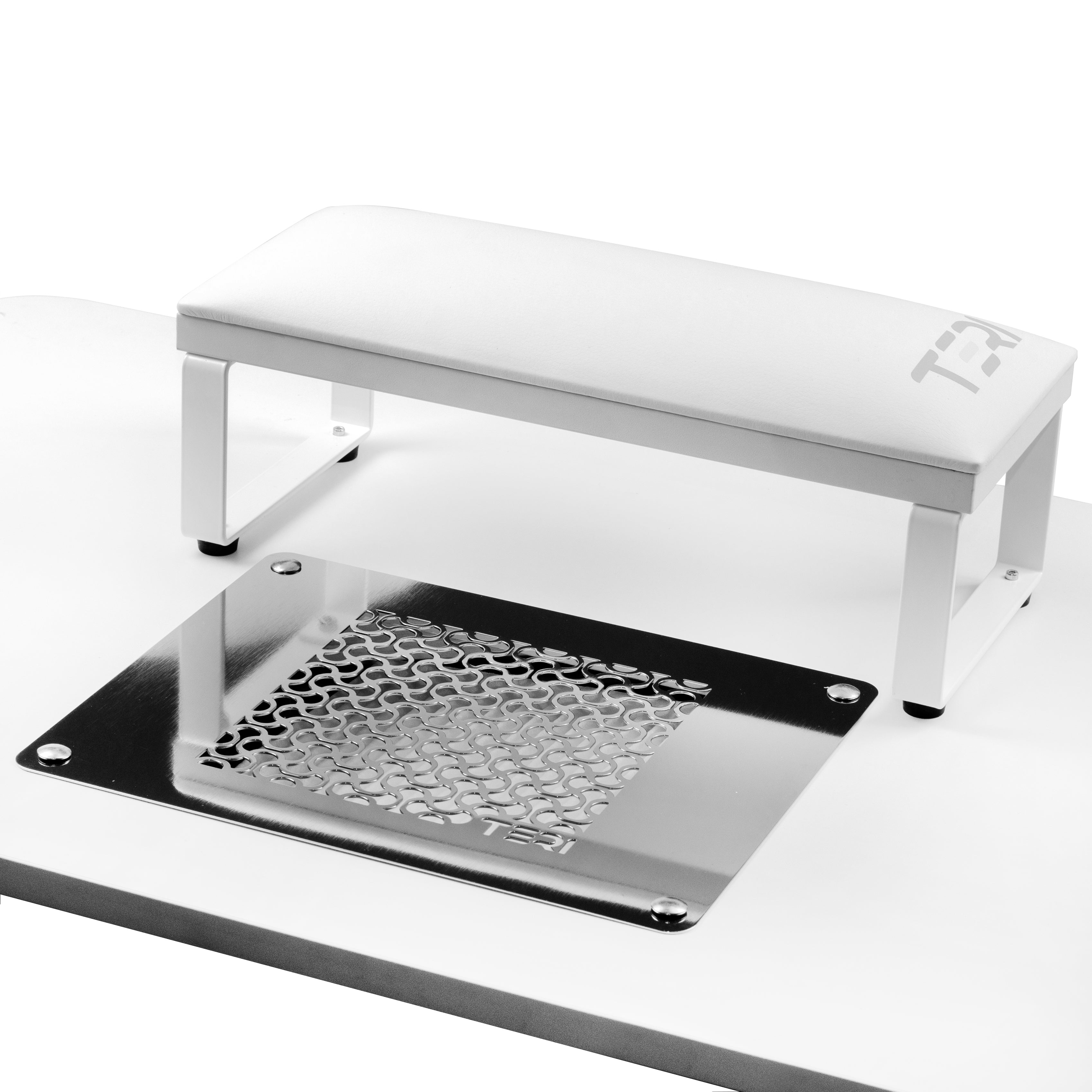 Repose-mains manucure Loft XS blanc métal